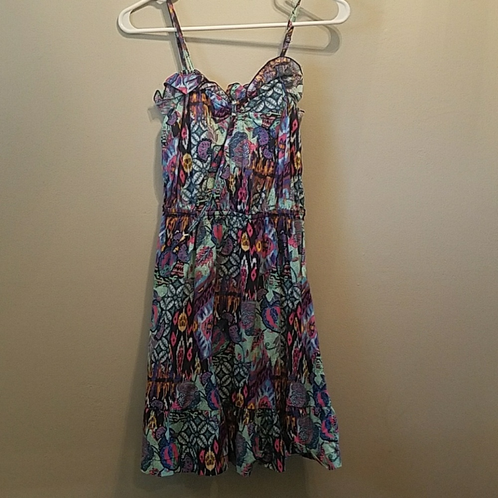 Cute summer dress with fun pattern